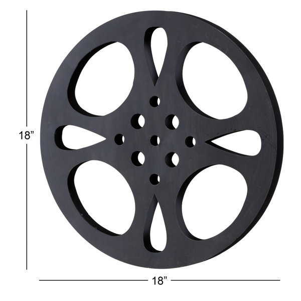 Williston Metal Movie Reel Wall Décor & Reviews Wayfair